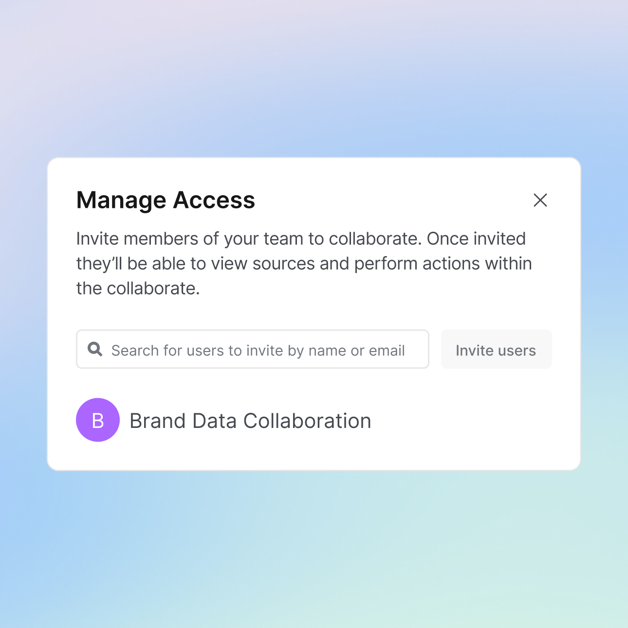 Permission-based controls