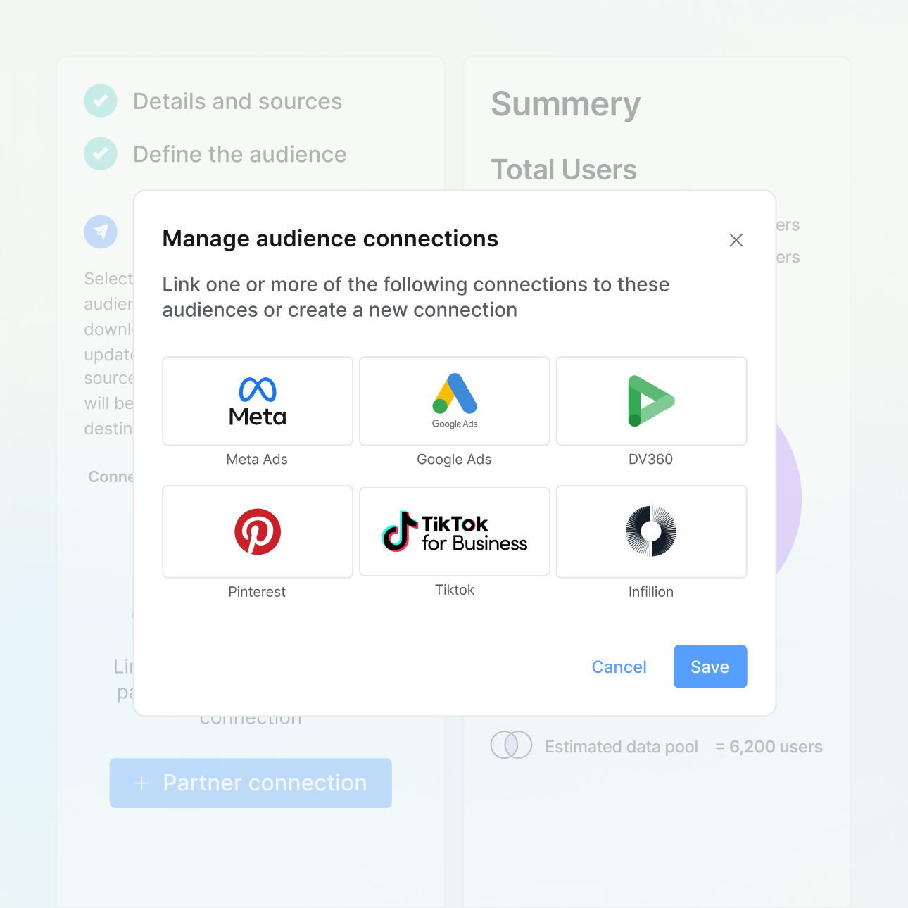 Activate audiences across all major channels icon